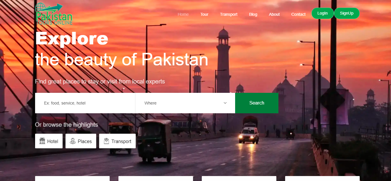 Pakistan Tours Online
